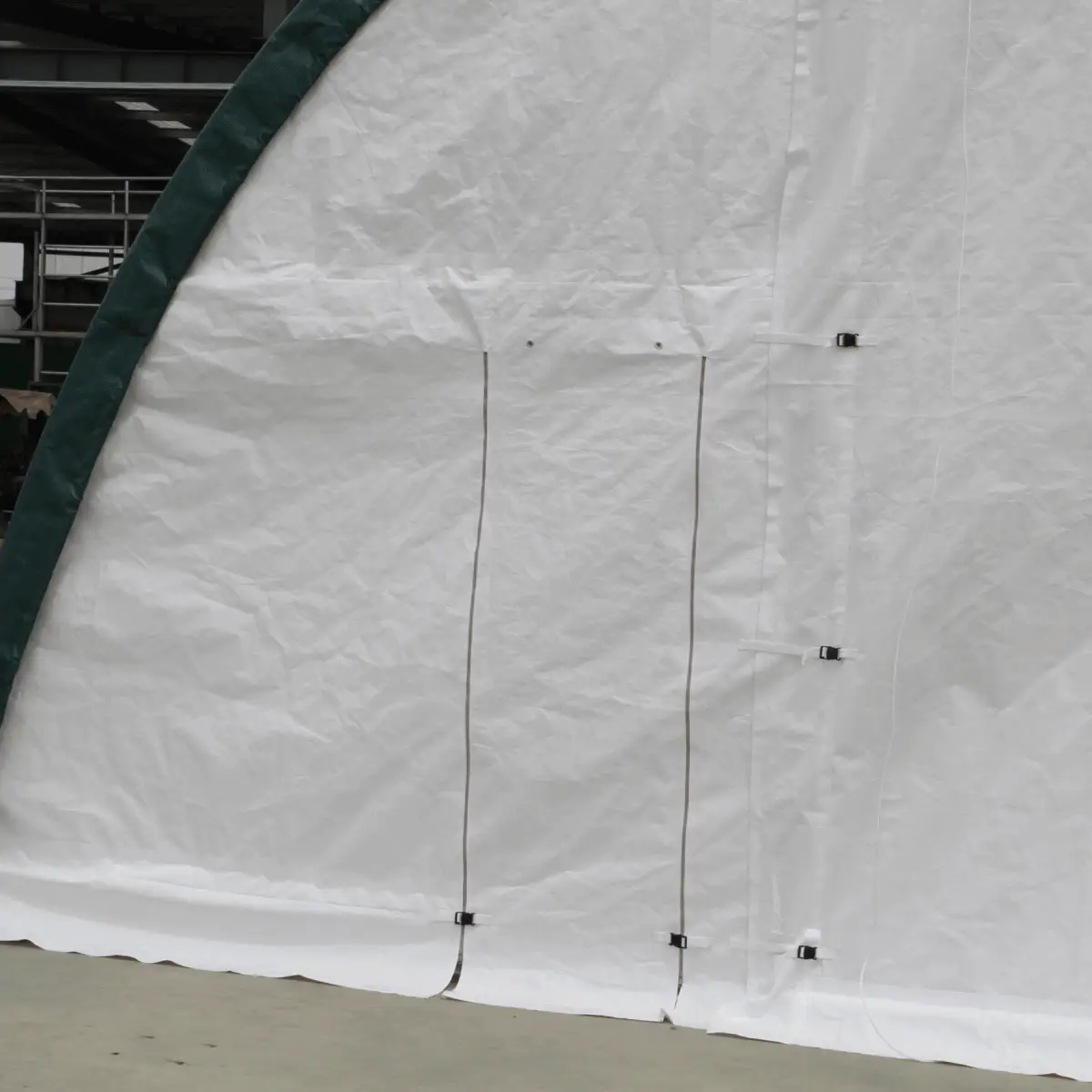 W40'xL80'xH20' Single Truss Arch Storage Shelter by Chery Industrial
