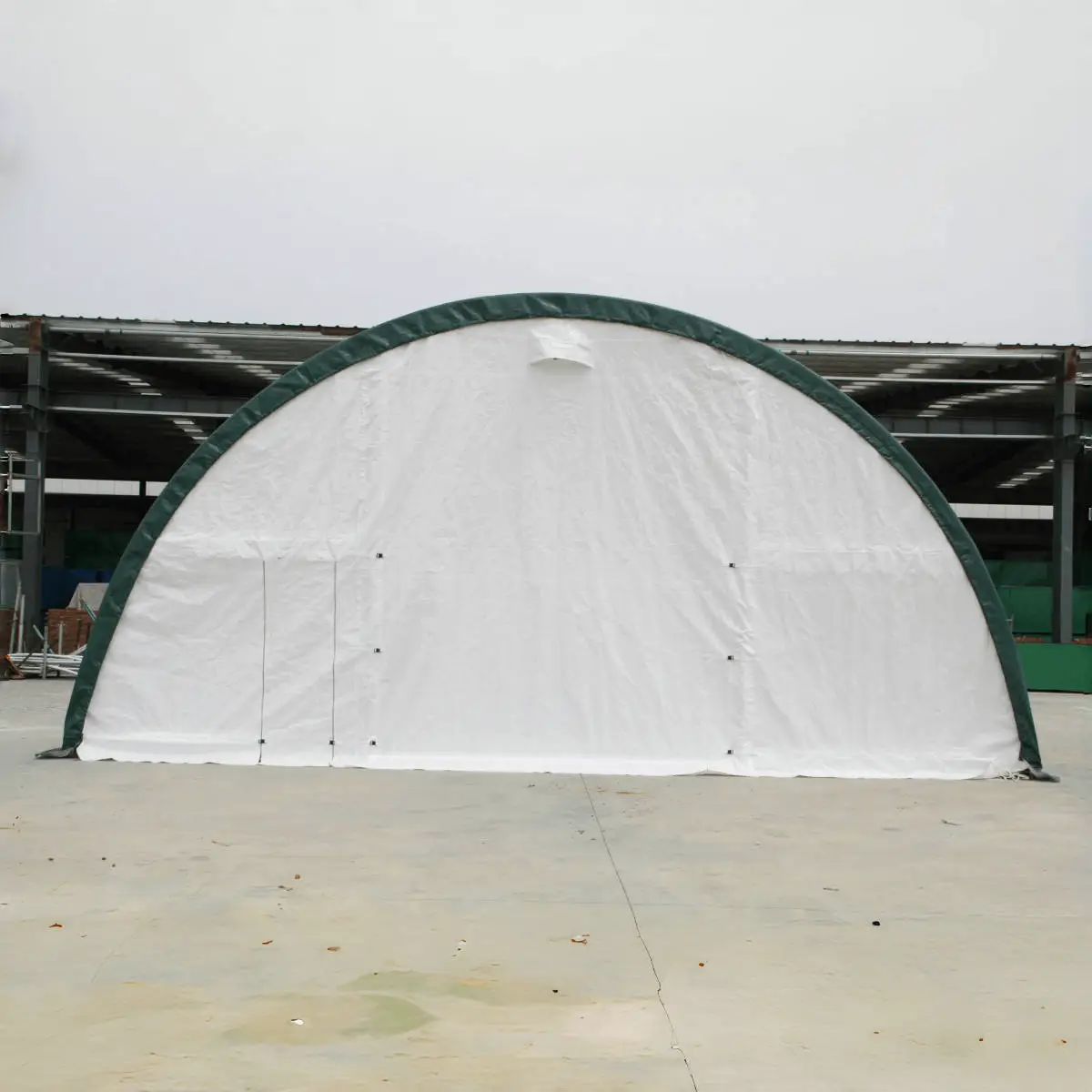 W40'xL80'xH20' Single Truss Arch Storage Shelter by Chery Industrial
