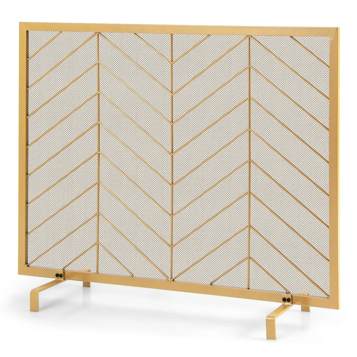 38 x 31 Inch Single Panel Fireplace Screen, photo 7 of 16