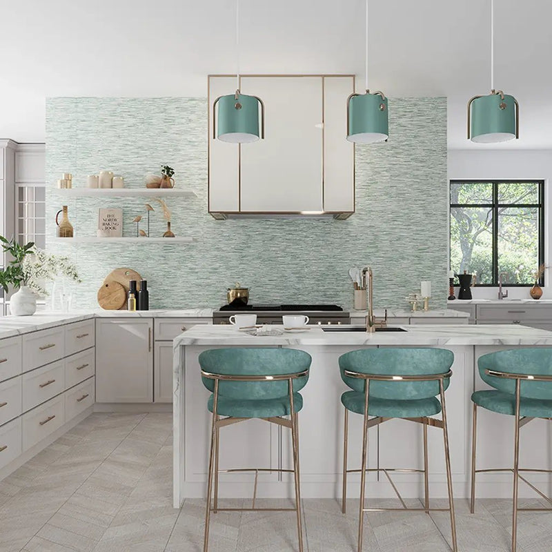 Green 24x48 Textured Porcelain Large Format Tile (2 pack, 15.29 sq ft/case) by Apollo Tile