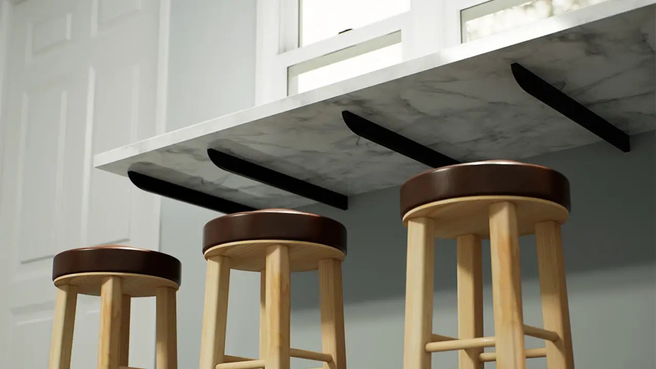 The Original™ Slim Side Wall Bracket by The Original Granite Bracket