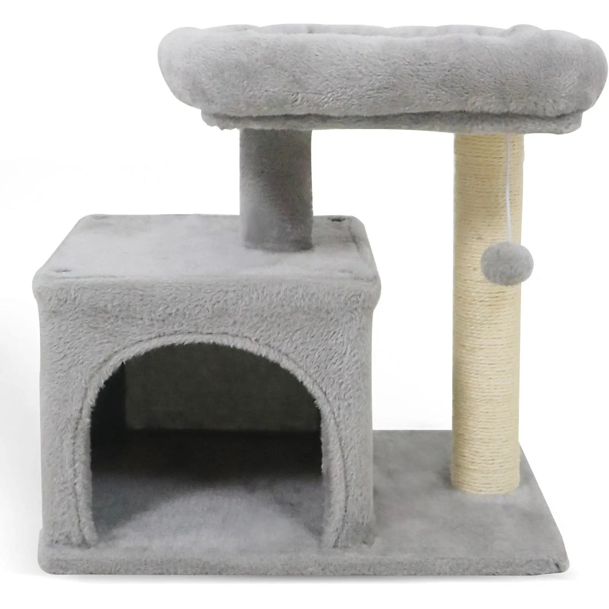 Small Cat Tree with Large Padded Plush Perch for Indoor Cats, photo 11 of 24