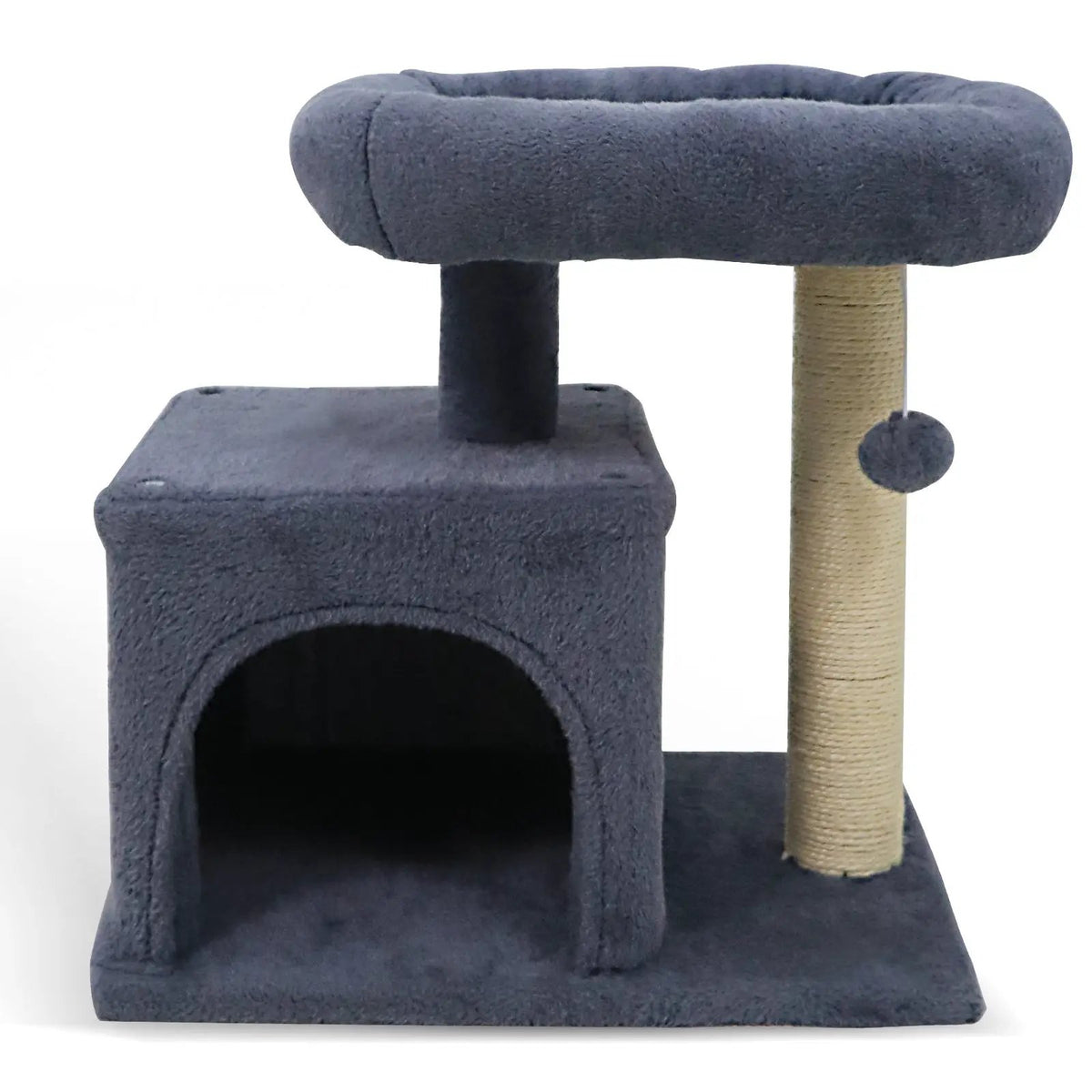Small Cat Tree with Large Padded Plush Perch for Indoor Cats, photo 12 of 24