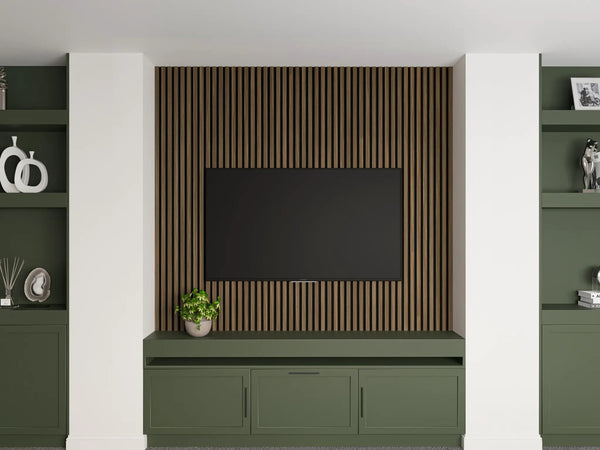 2-Pack Acoustic Wall Panels – Smoked Oak, photo 2 of 9
