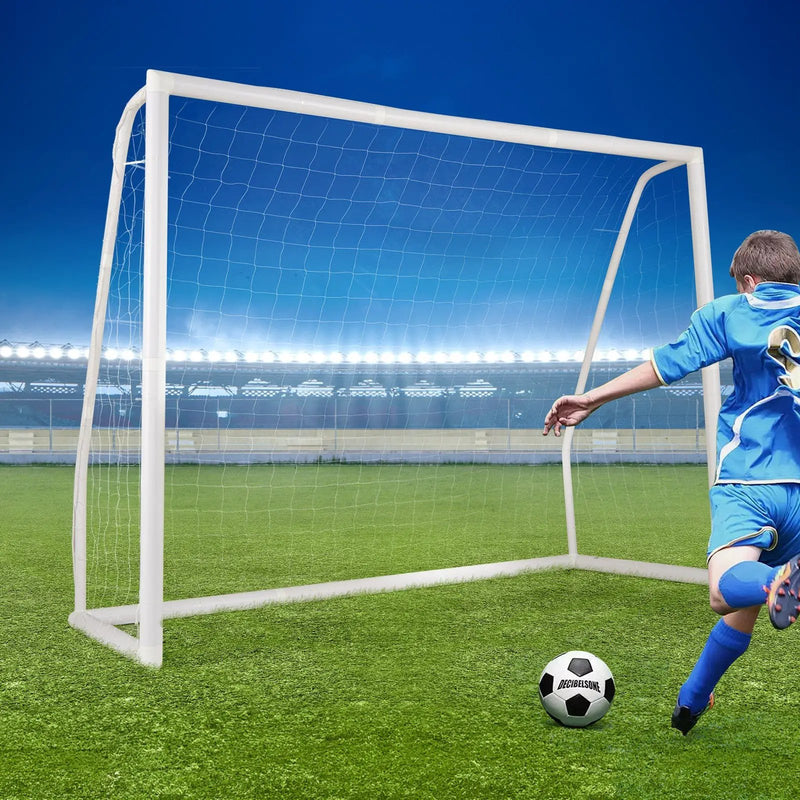 8' x 6' Soccer Goal with Ground Stakes and Soccer Cones by DirectDeals