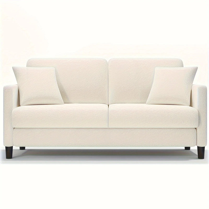 Sofa - Mid-Century White 3-Seater, photo 11 of 26