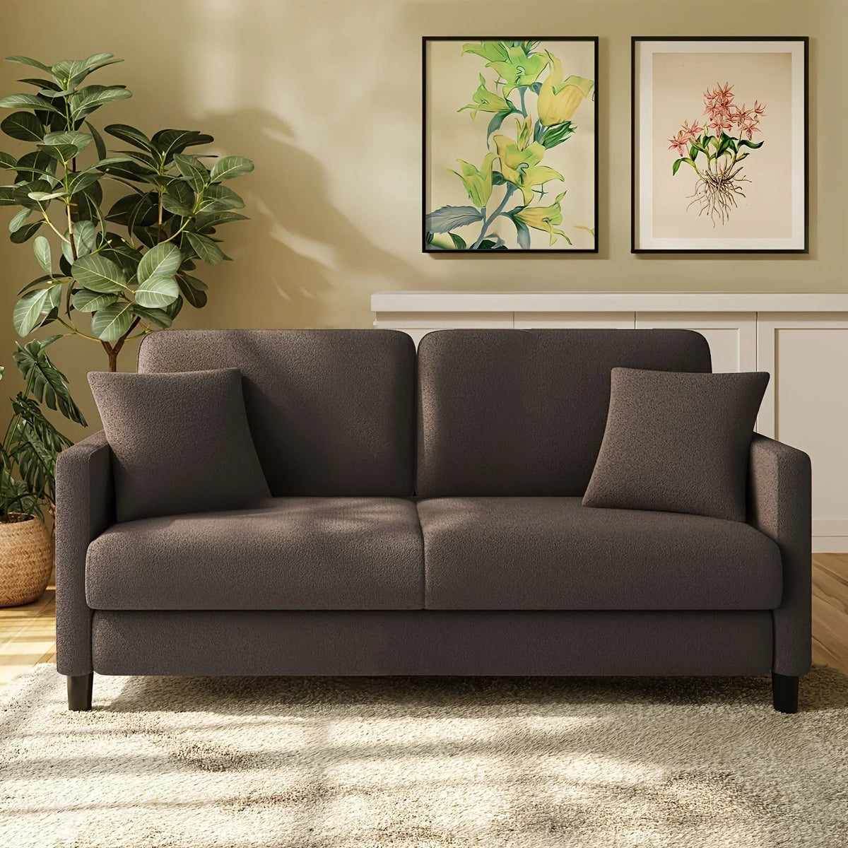 Sofa - Mid-Century White 3-Seater, photo 9 of 26