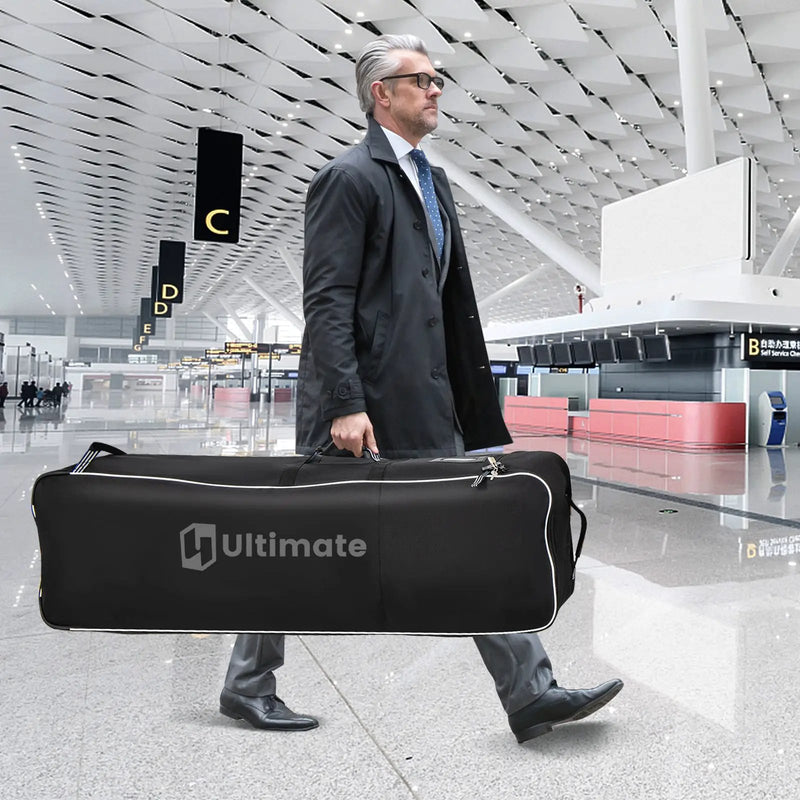 Soft-Sided Golf Travel Bag with Wheels by DirectDeals