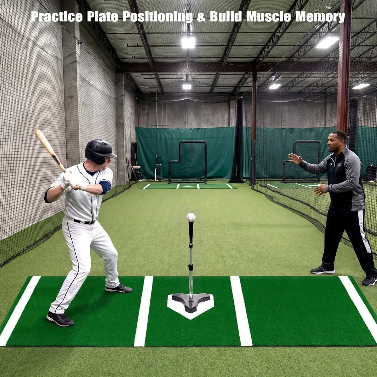 Softball Pitching Mat 10 x 3 Feet Softball Training Aid, photo 12 of 16