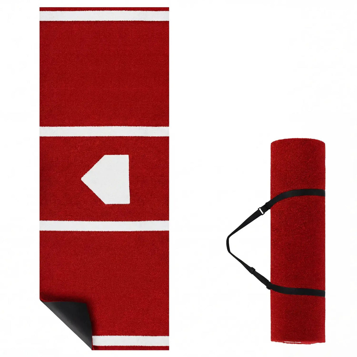 Softball Pitching Mat 10 x 3 Feet Softball Training Aid, photo 3 of 16