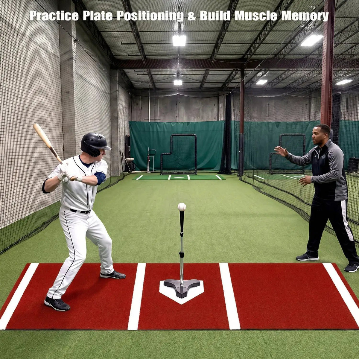 Softball Pitching Mat 10 x 3 Feet Softball Training Aid, photo 11 of 16