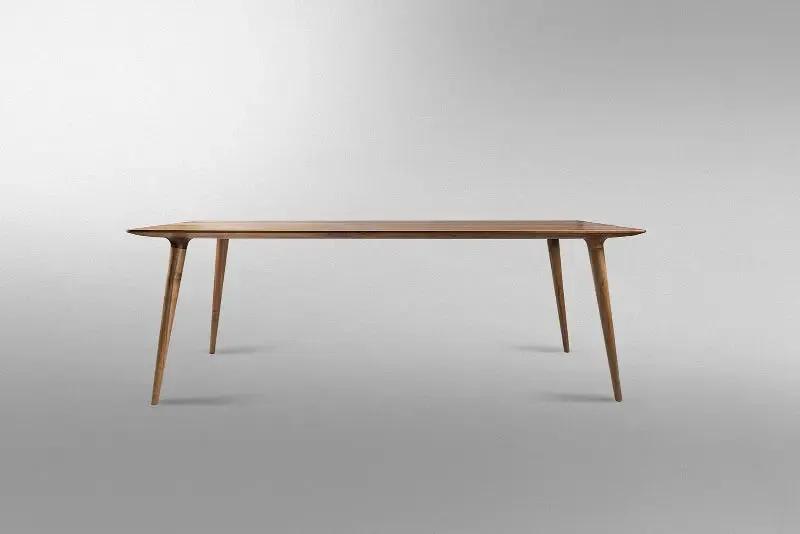 Edge Glued Hardwood Dining Table - Solid Kitchen Table, photo 15 of 15