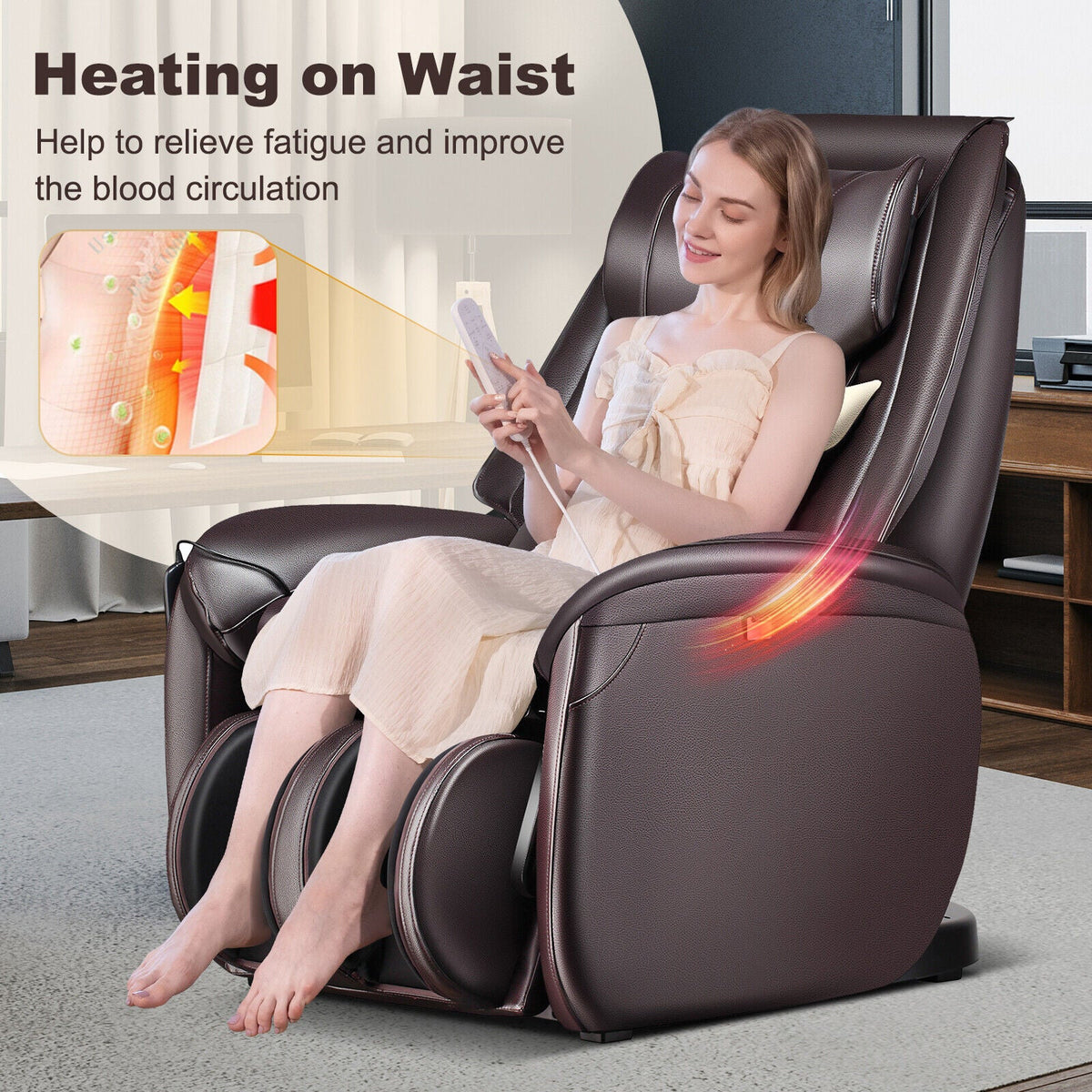 Soothe 26 - Full Body Zero Gravity Massage Chair with Pillow, photo 3 of 22