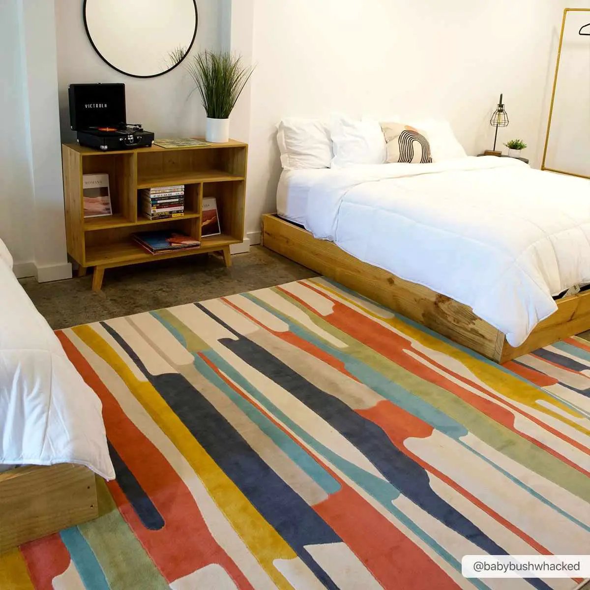 Southfields Colorful Modern Area Carpet, photo 3 of 20