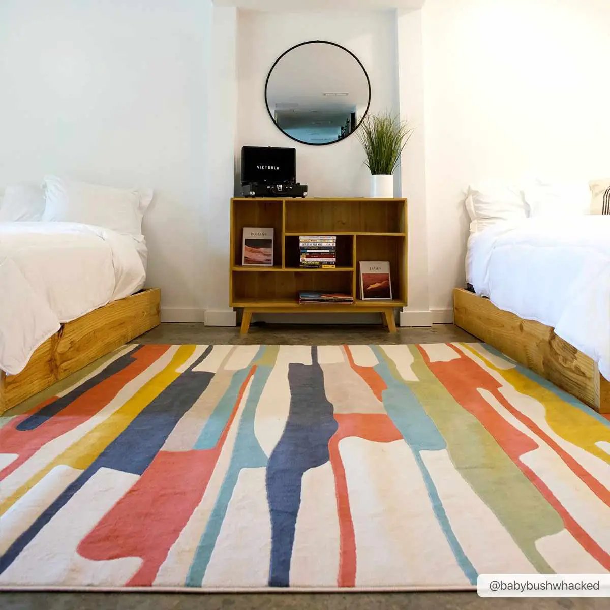 Southfields Colorful Modern Area Carpet, photo 5 of 20