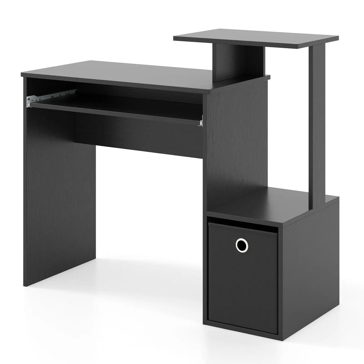 Space-saving Computer Desk with Pull-out Keyboard Tray, photo 3 of 9
