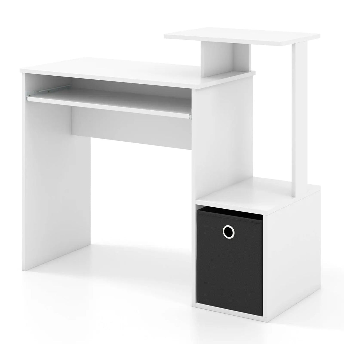Space-saving Computer Desk with Pull-out Keyboard Tray, photo 9 of 9