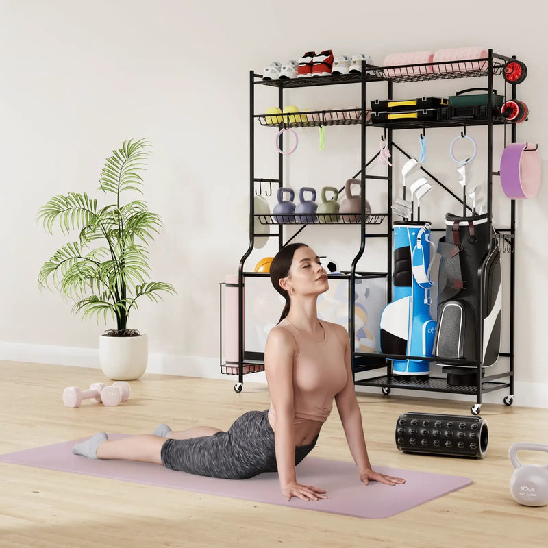 Sports Equipment Organizer for Garage by DirectDeals