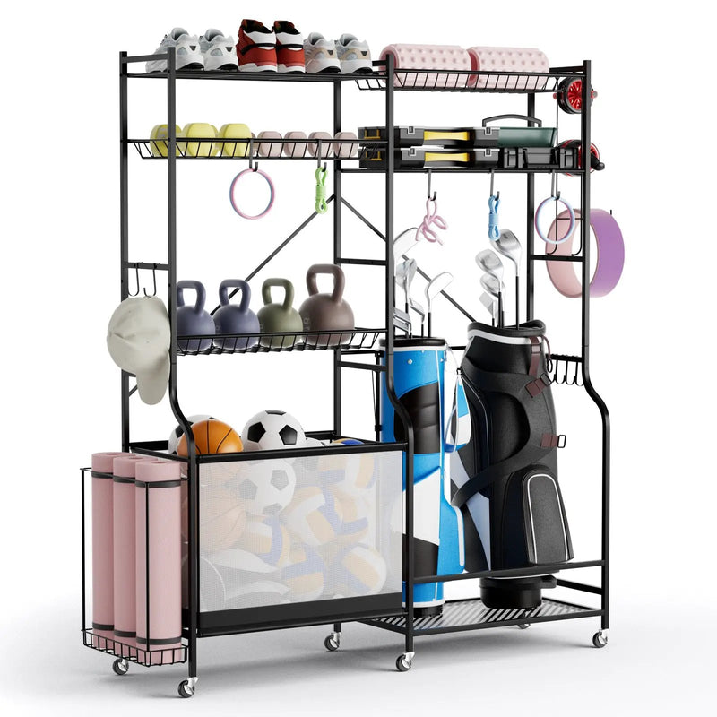 Sports Equipment Organizer for Garage by DirectDeals