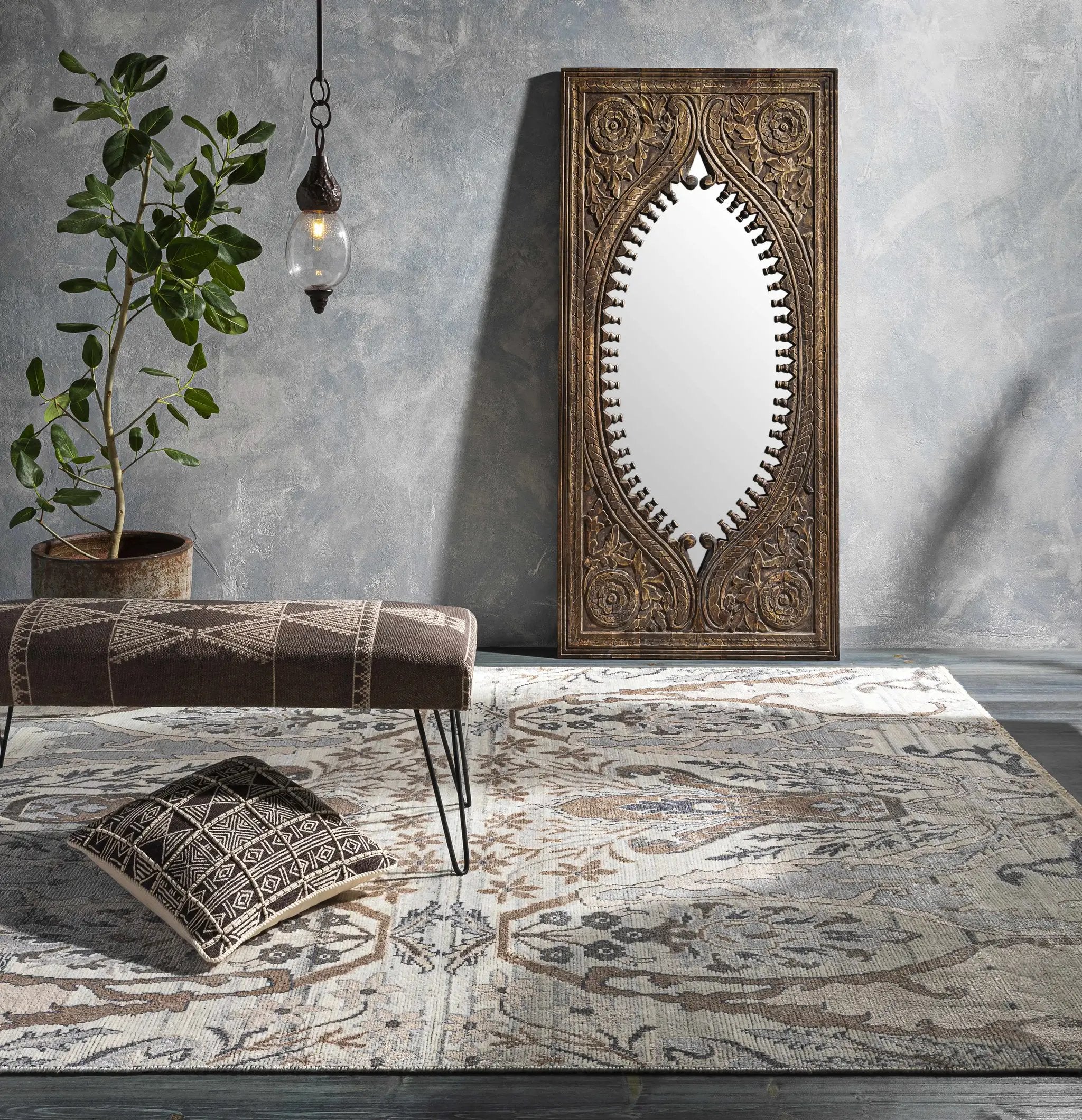 Longforgan Ceiling Light - Clearance by Boutique Rugs