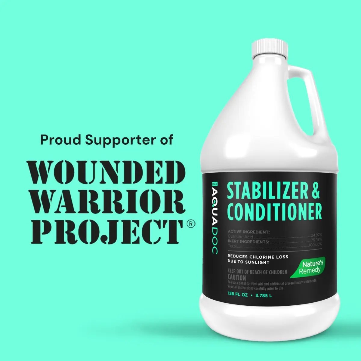 Liquid Pool Stabilizer & Conditioner by AquaDoc