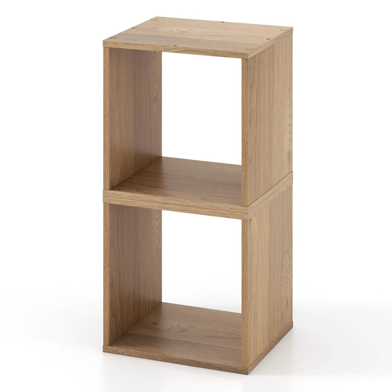 Cube Storage Organizer Set of 2 for Living Room Bedroom Study by DirectDeals
