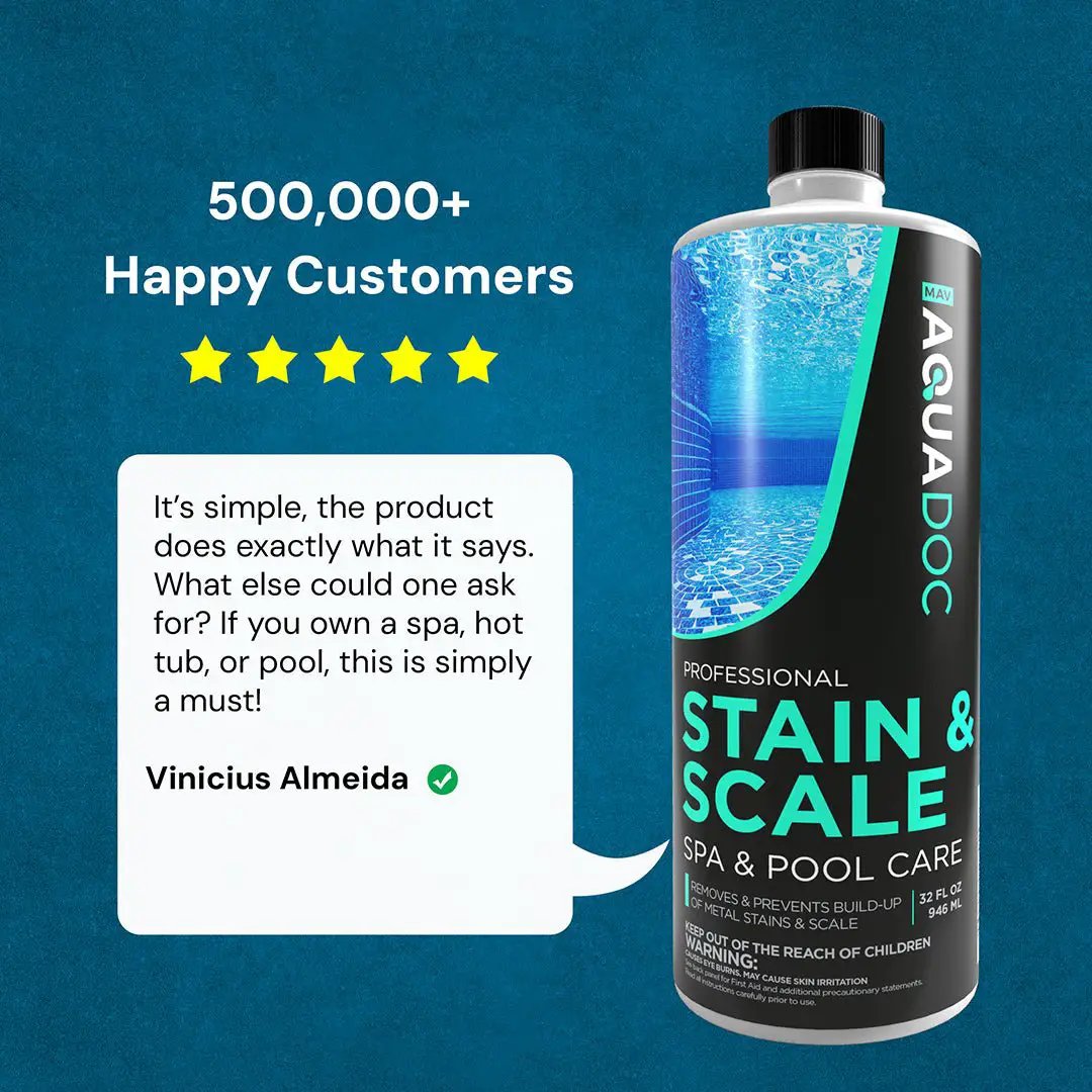 Pool Stain and Scale Control by AquaDoc