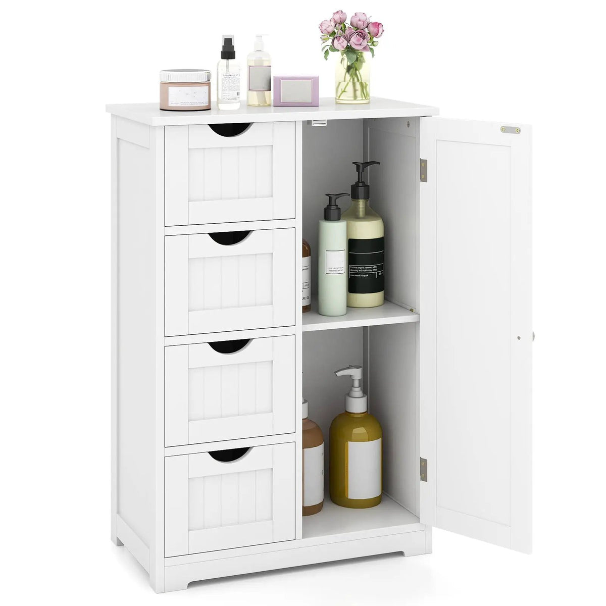 Standing Indoor Wooden Cabinet with 4 Drawers, photo 11 of 12