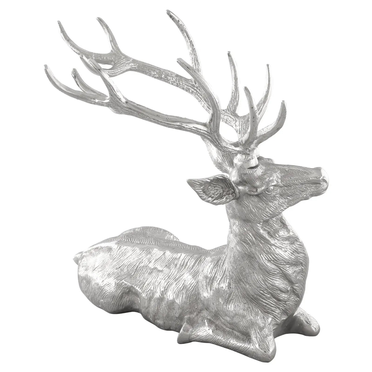 Standing Reindeer Statue Aluminum Deer Sculpture for Indoors Christmas Decor, photo 8 of 24