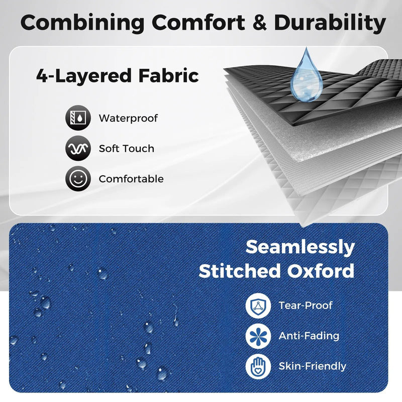 Portable Steam Sauna with 3L Steam Generator Remote Control Wood Foot Massager and Foldable Chair for Home by DirectDeals