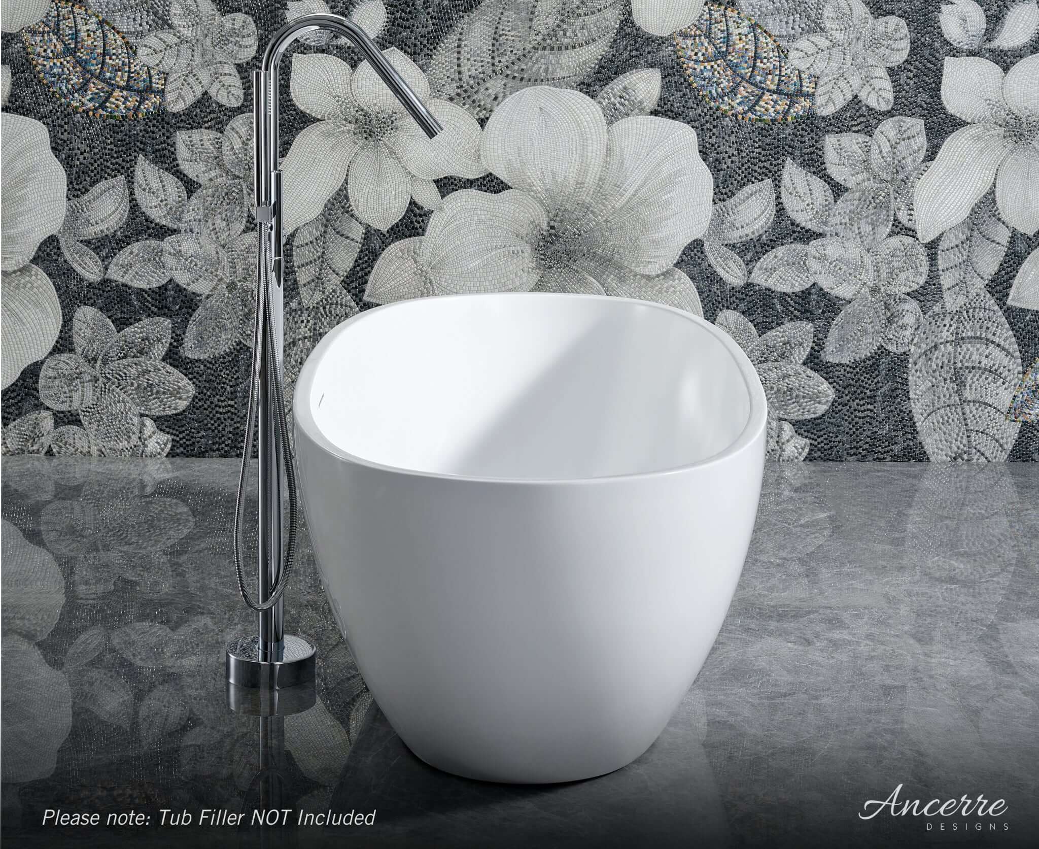 STONEBROOK Freestanding Acrylic Bathtub by Ancerre Designs