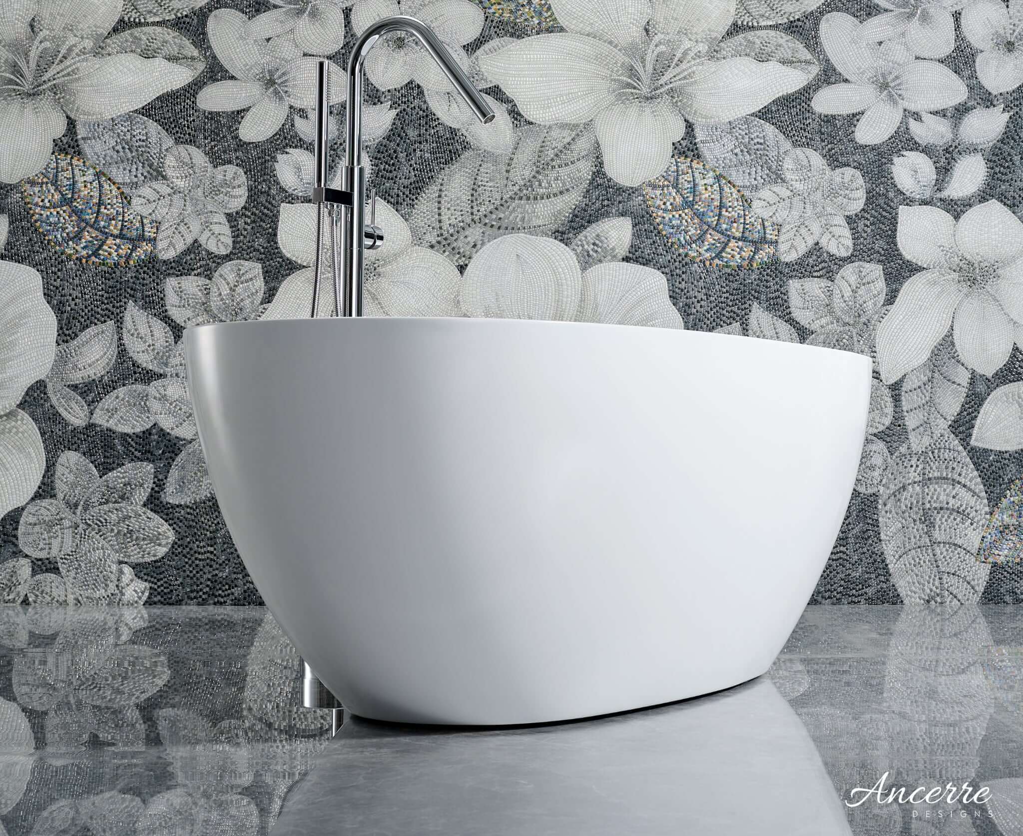 STONEBROOK Freestanding Acrylic Bathtub by Ancerre Designs