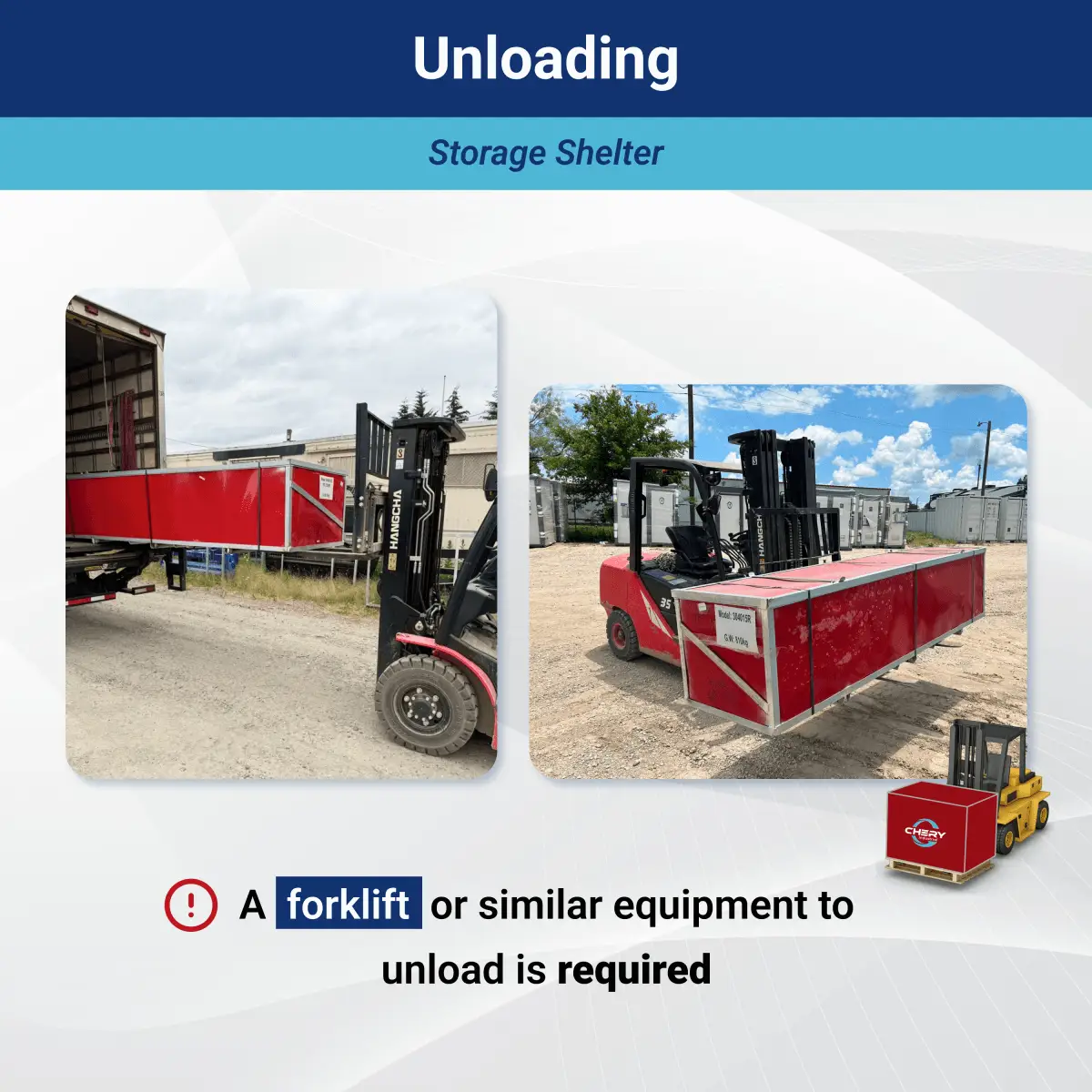 W20'xL30'xH12' Single Truss Arch Storage Shelter by Chery Industrial