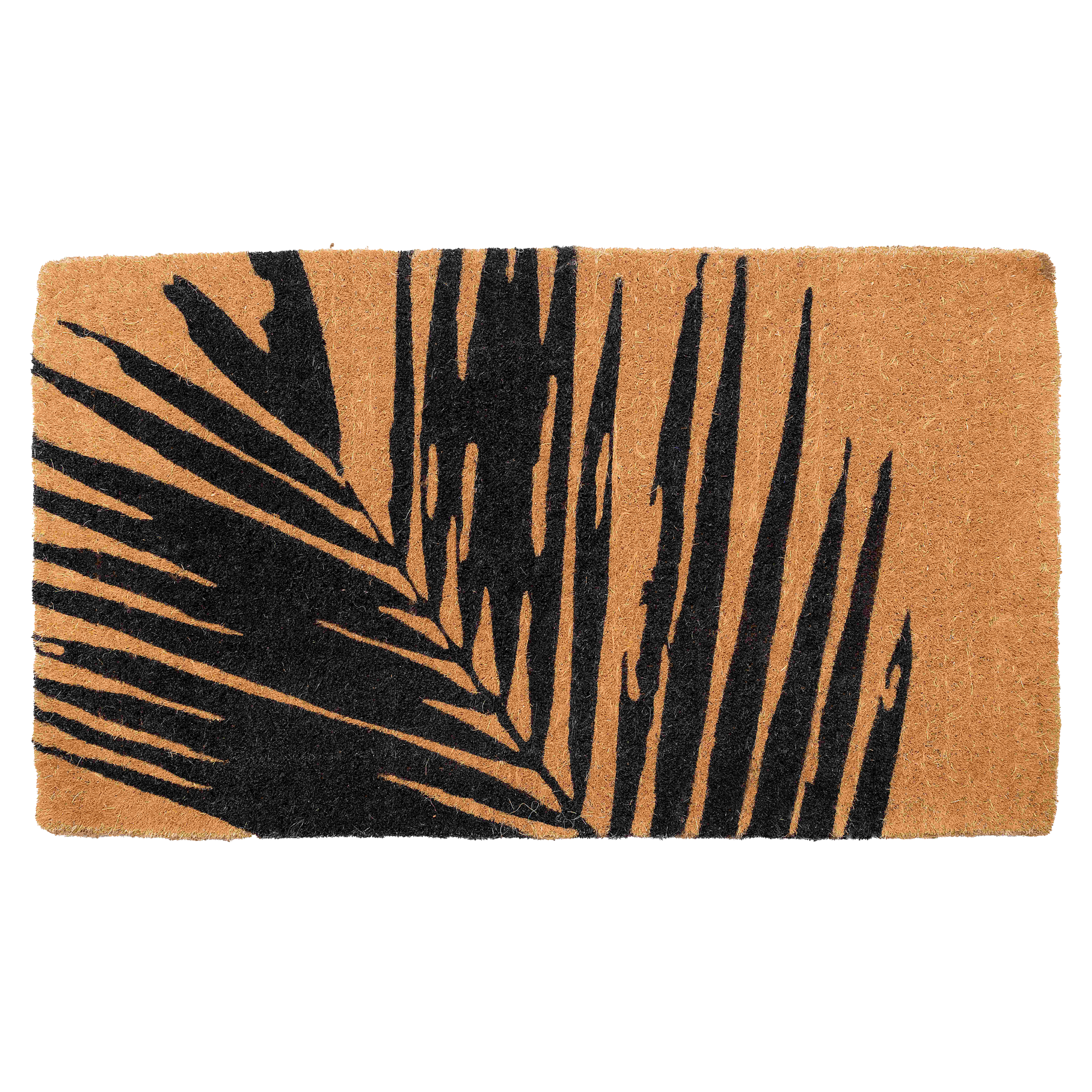Summertime Palm Leaf Coir Doormat by Fab Habitat
