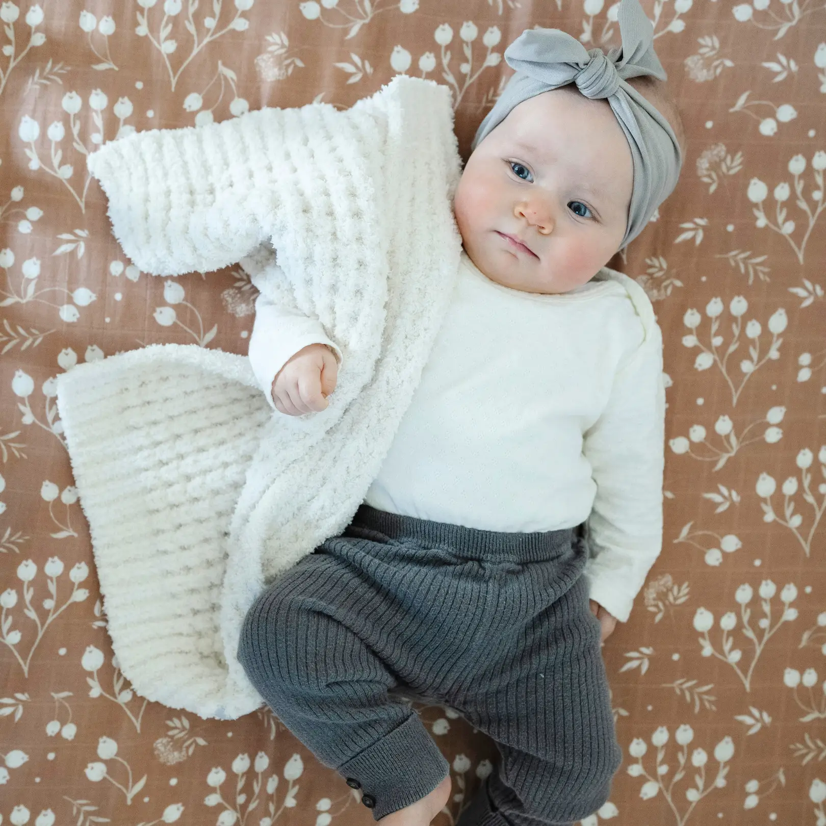 Waffle Knit Mini Blankets by HouseOfZazla