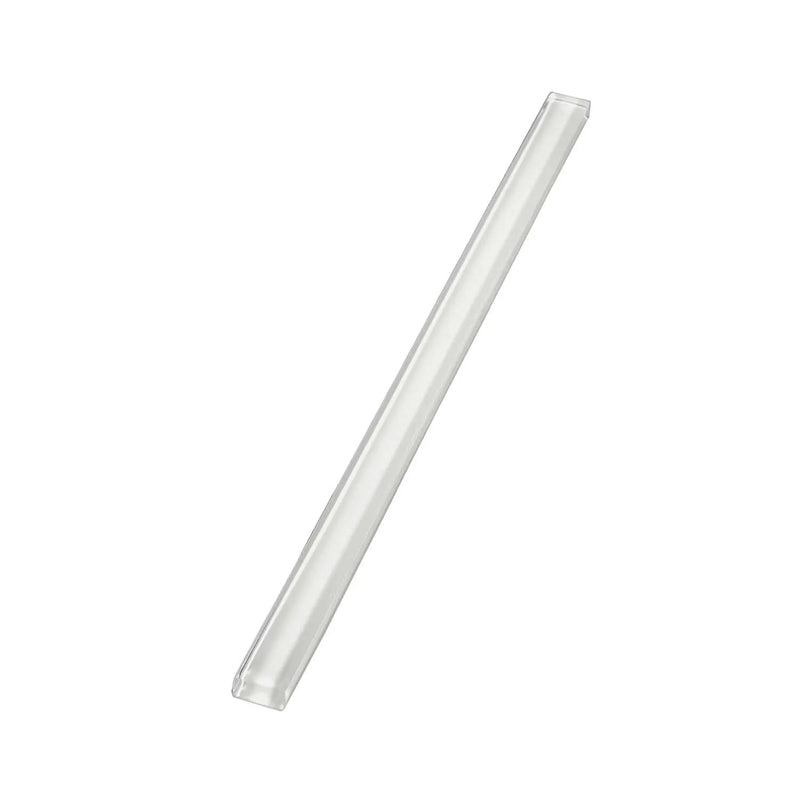White 0.5x12 Glass Glossy Pencil Tile Trim (10 pack, 0.5 sq ft/case) by Apollo Tile