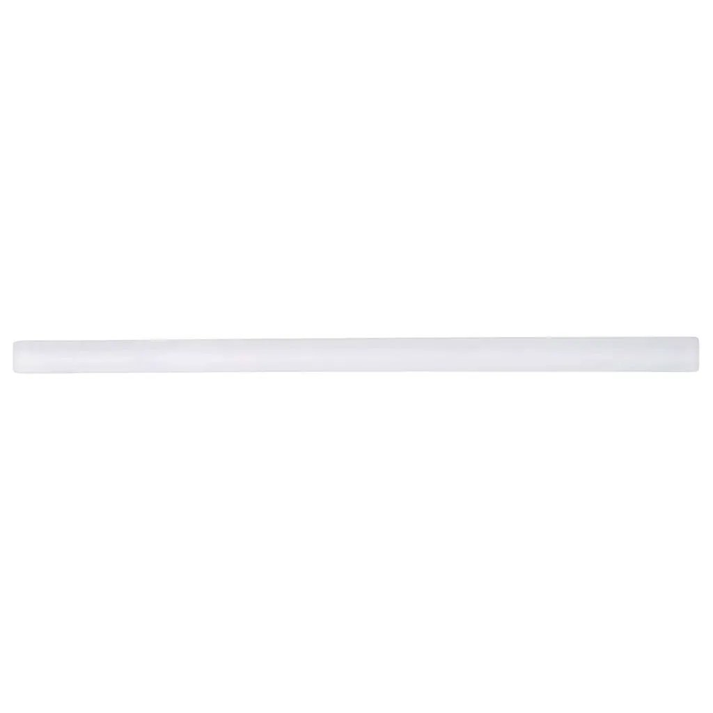 White 0.5x12 Matte Glass Pencil Tile Trim (10 pack, 0.5 sq ft/case) by Apollo Tile