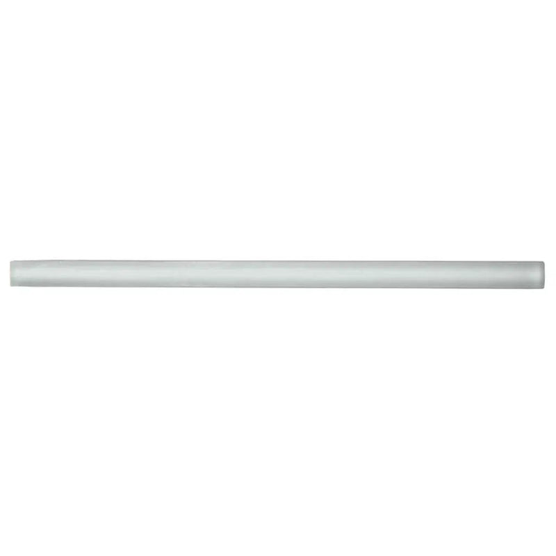 Gray 0.5x12 Matte Glass Pencil Tile Trim (10 pack, 0.5 sq ft/case) by Apollo Tile