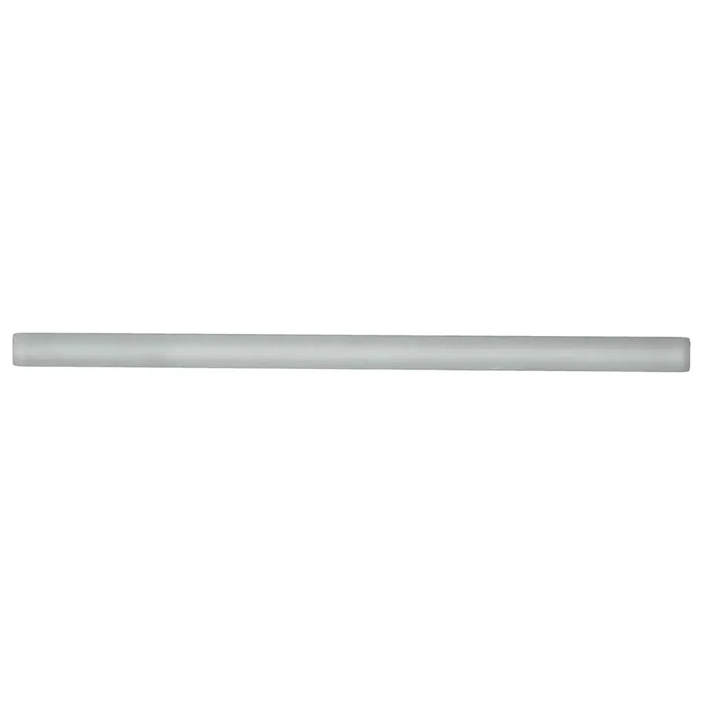 Fossil Gray 0.5x12 Matte Glass Pencil Tile Trim (10 pack, 0.5 sq ft/case) by Apollo Tile