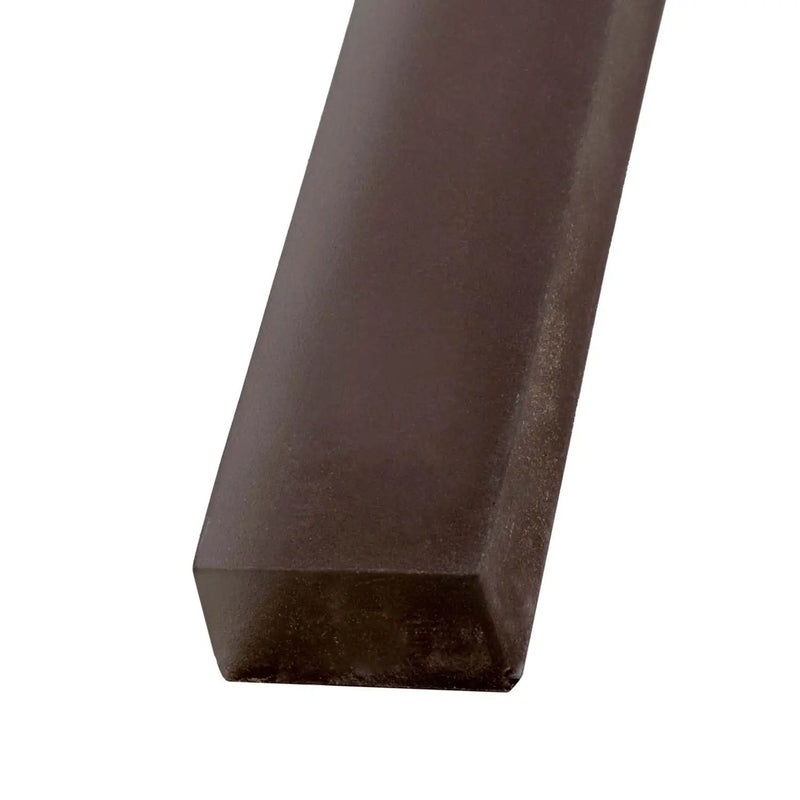 Ash Gray 0.5x12 Matte Glass Pencil Tile Trim (10 pack, 0.5 sq ft/case) by Apollo Tile