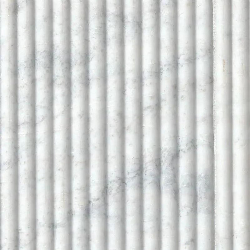 Arabescato Venato Milano Ribbo 12x24 Honed Marble Mosaics by MSI Surfaces