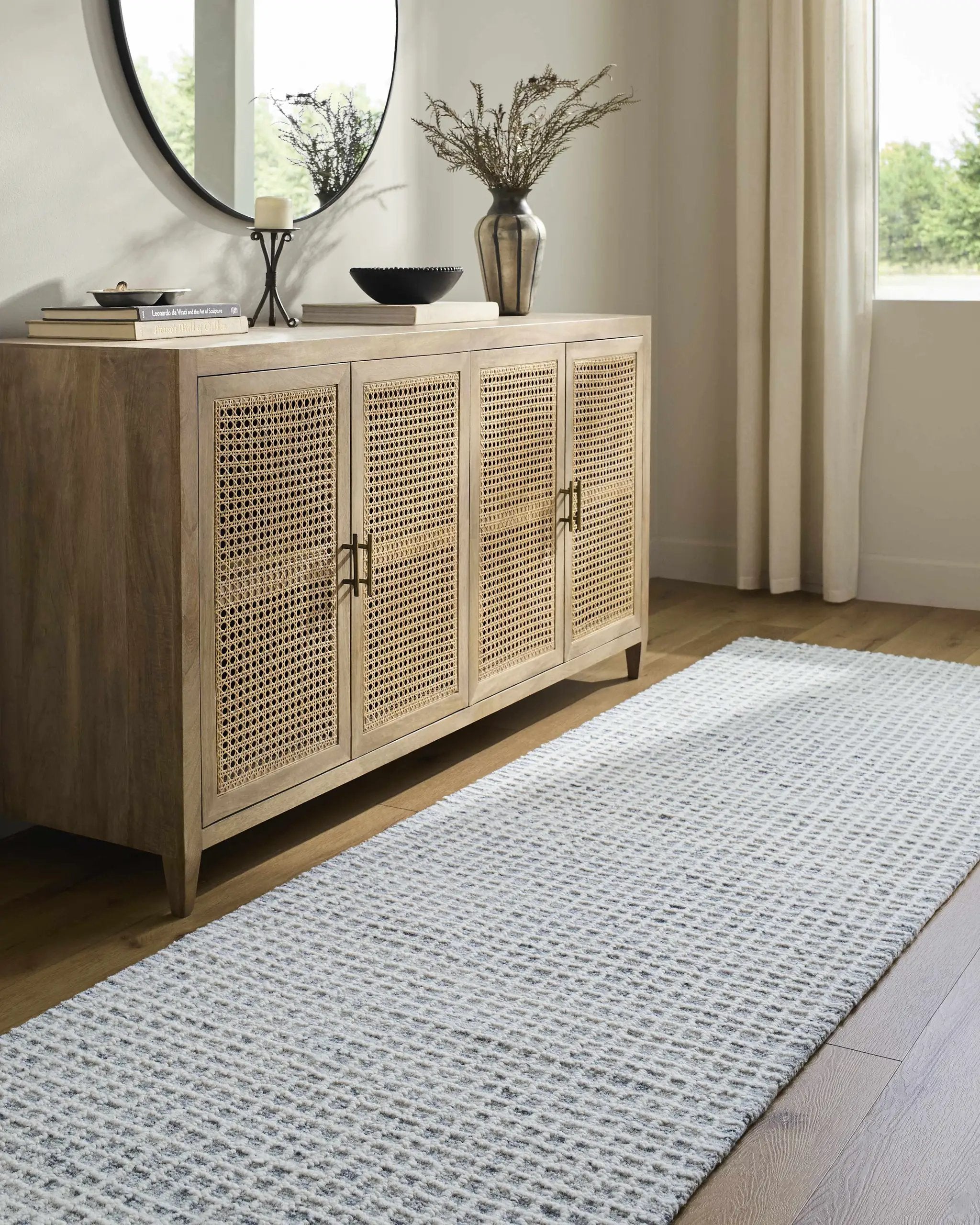Anahid Soft Blue Area Rug by Boutique Rugs