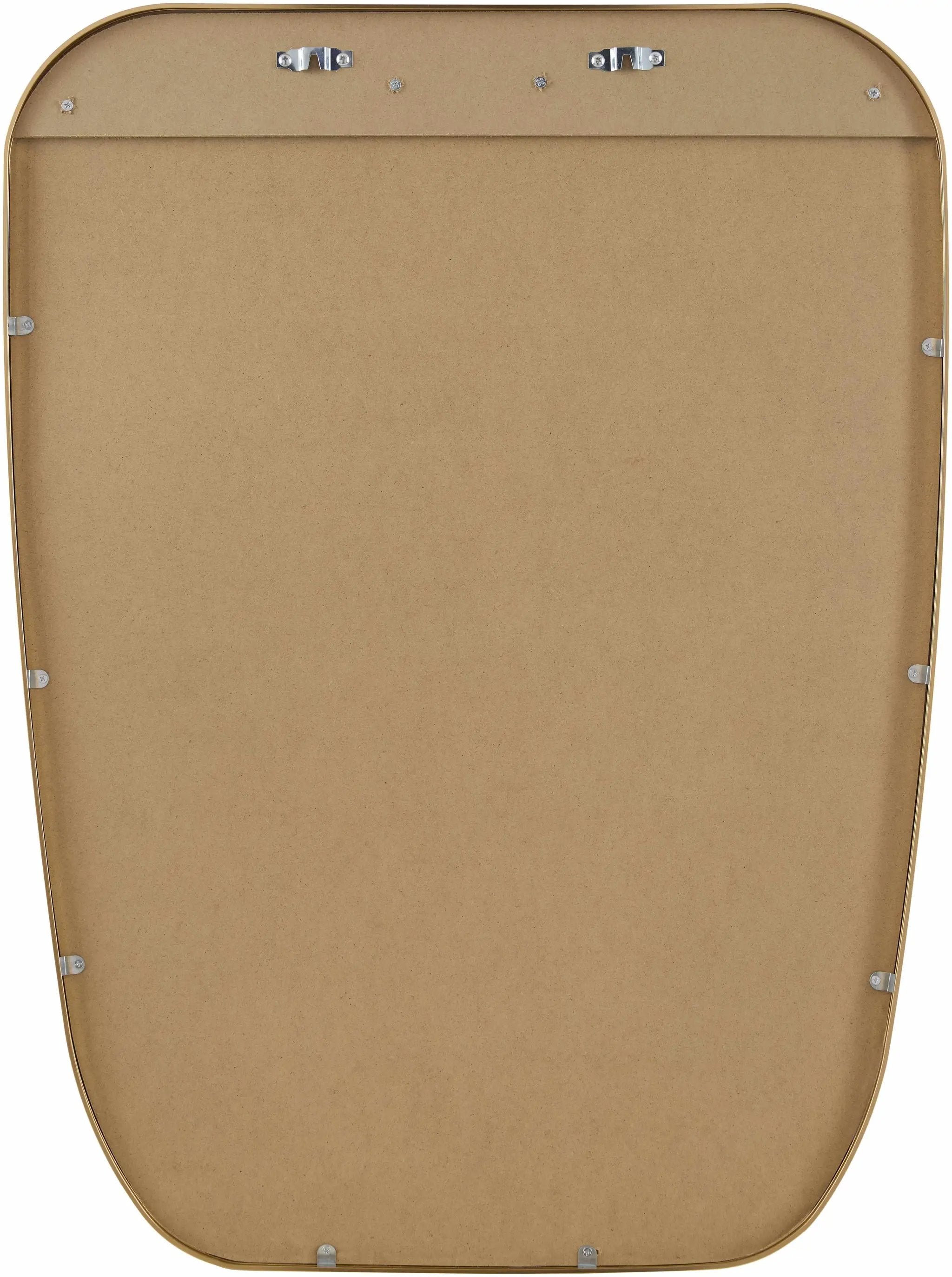 Texcaltic Gold Carved Mirror by Boutique Rugs