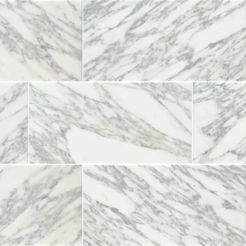 Calacatta Marble Polished Tiles 12x24 by MSI Surfaces