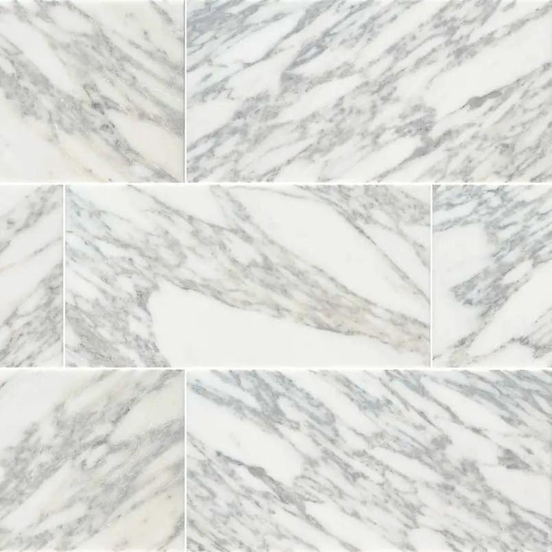 Calacatta Marble Polished Tiles 12x24 by MSI Surfaces