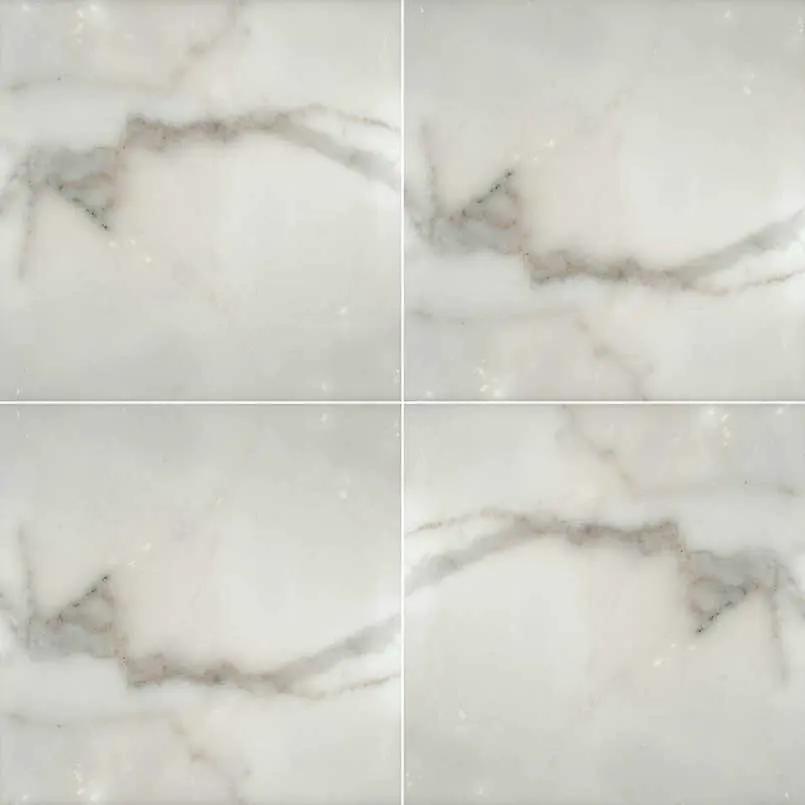 Calacatta Marble Polished Tiles 12x12 by MSI Surfaces