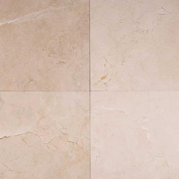 Crema Marfil Classic Polished Marble Tiles 18x18