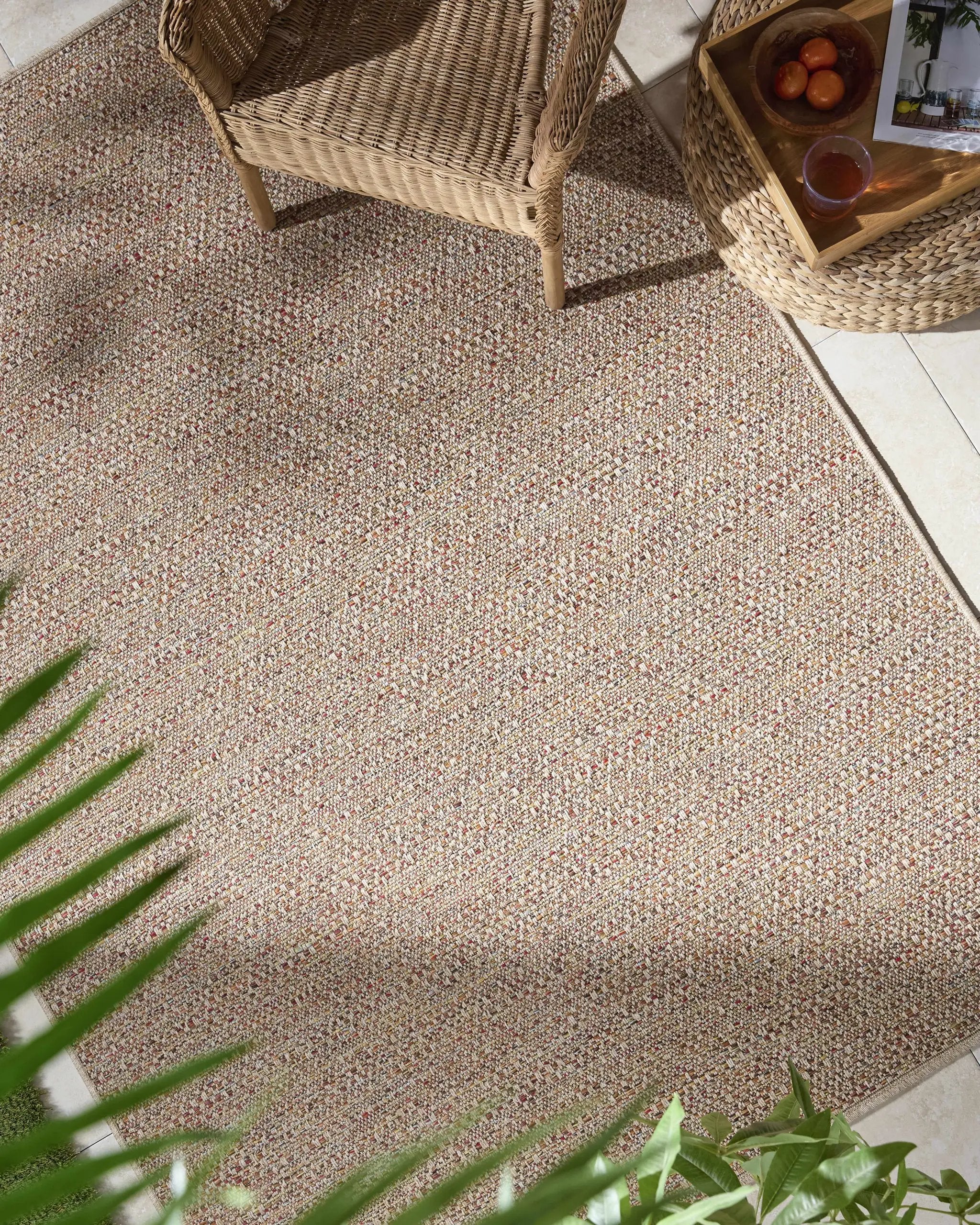 Thanh Beige Outdoor Area Rug by Boutique Rugs