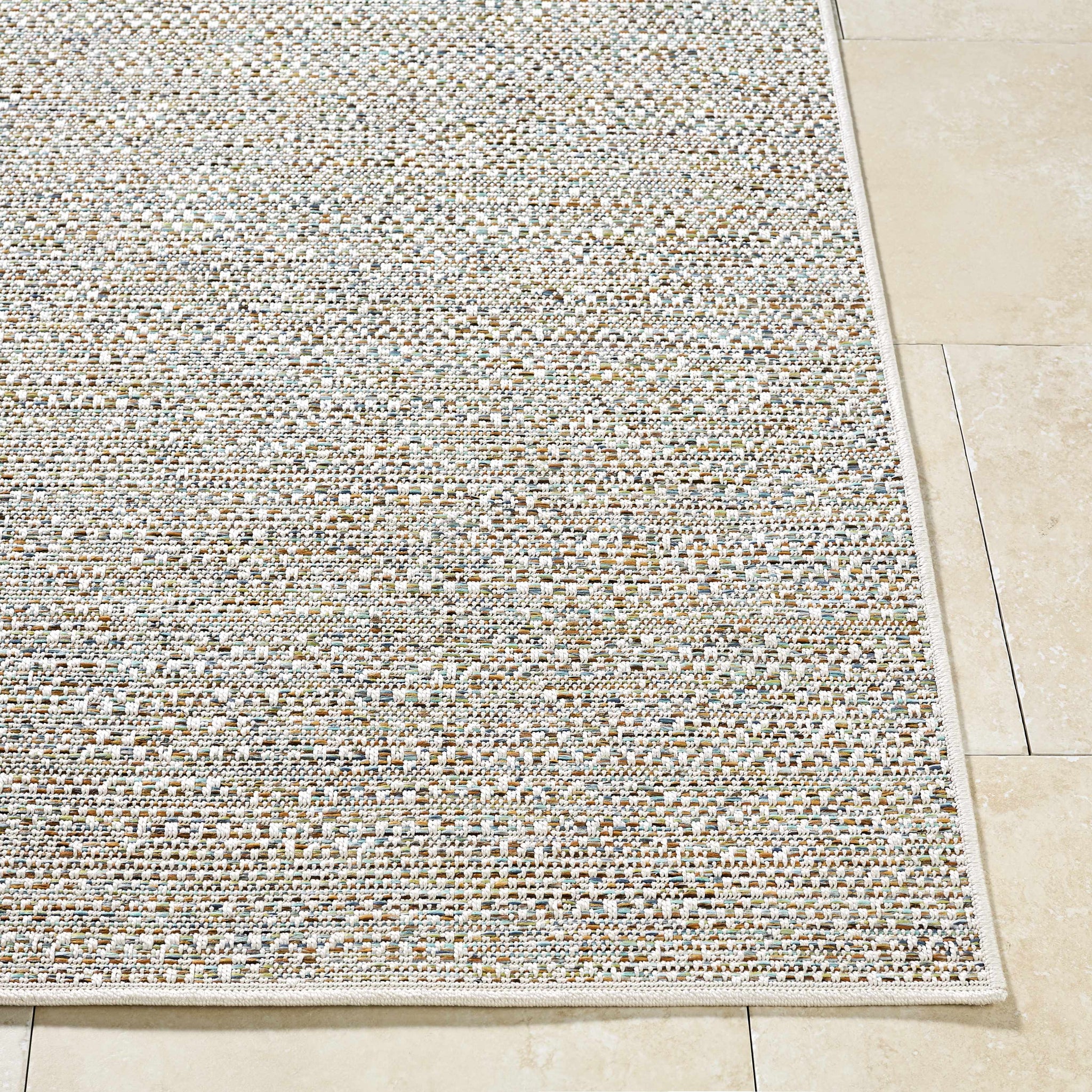 Thanh Ivory Outdoor Area Rug by Boutique Rugs