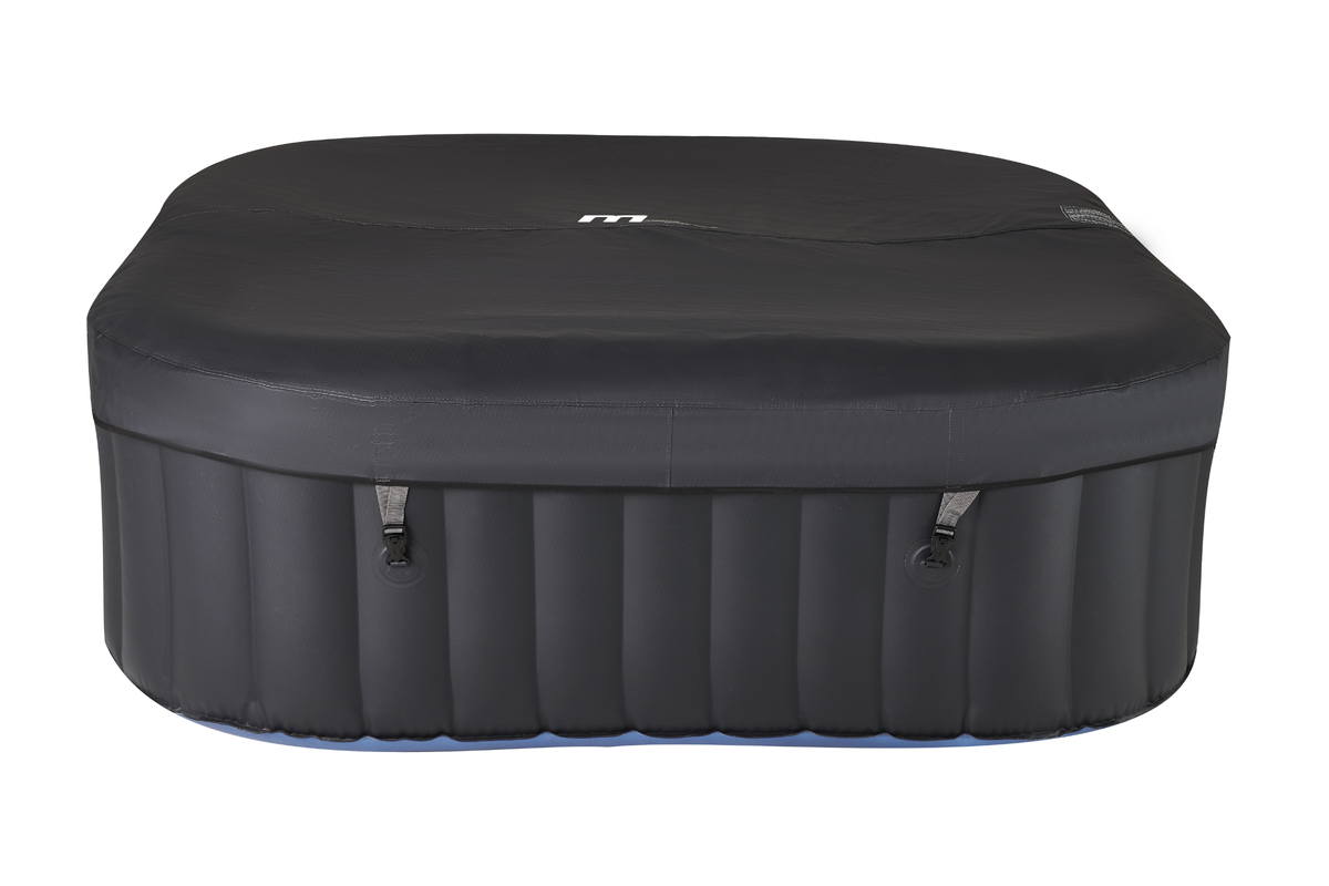 MSPA | TEKAPO | Comfort Series | Inflatable Hot Tub & Spa | Metallic Blue | Upto 6 Person, installed in a room